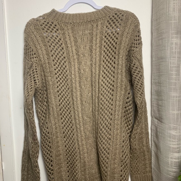 John&Jenn oversized sweater (Taupe) - Picture 3 of 4